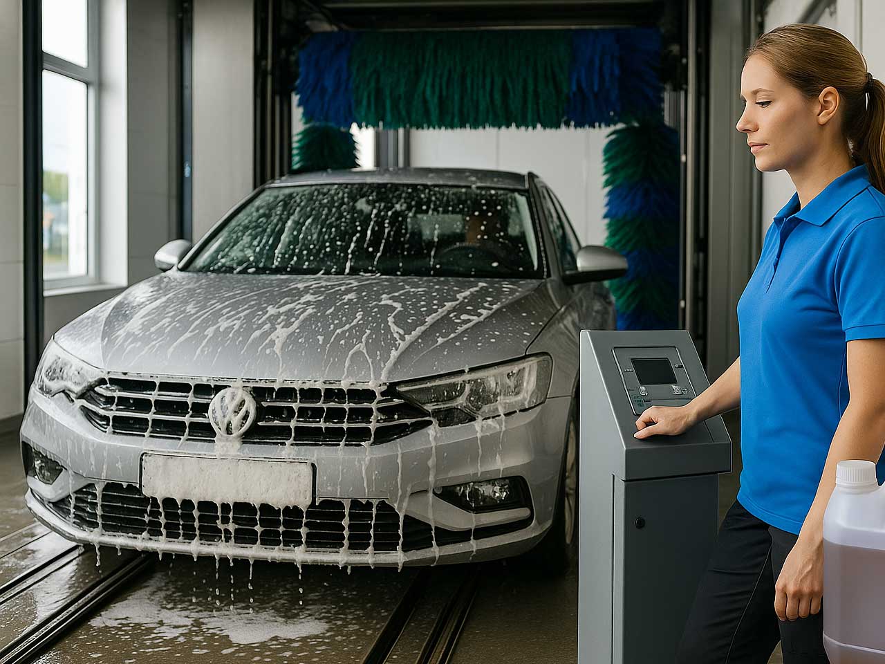 shampoo para túnel de lavagem automática